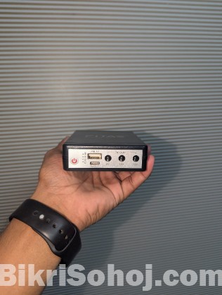 Fitas Mini UPS TM 95  output 5v 9v 12v 12v/10400mAh